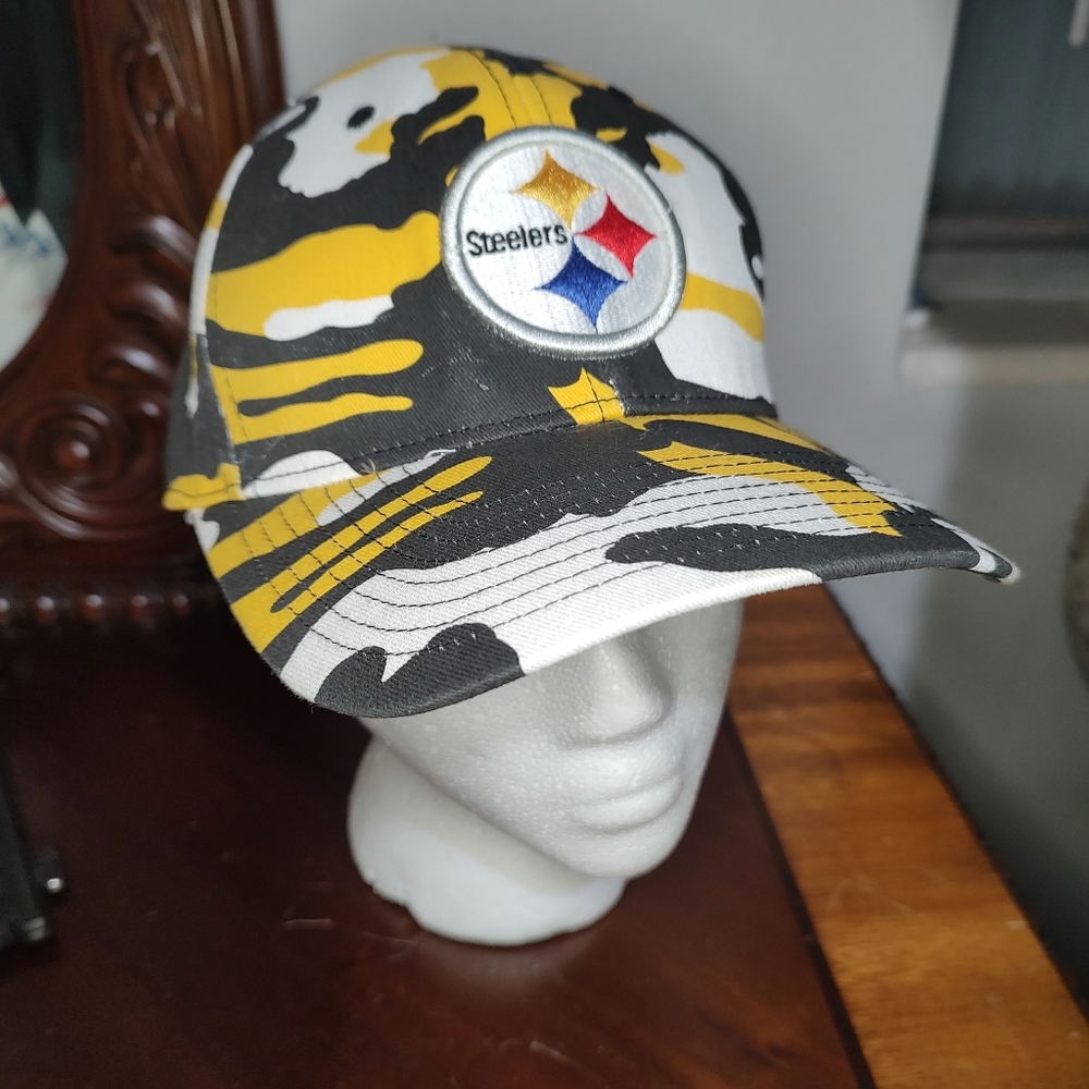 Reebok Camo Steelers Hat